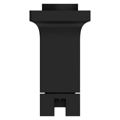 Pfister Matte Black Diverter Trim Without Handle 016-VRVB