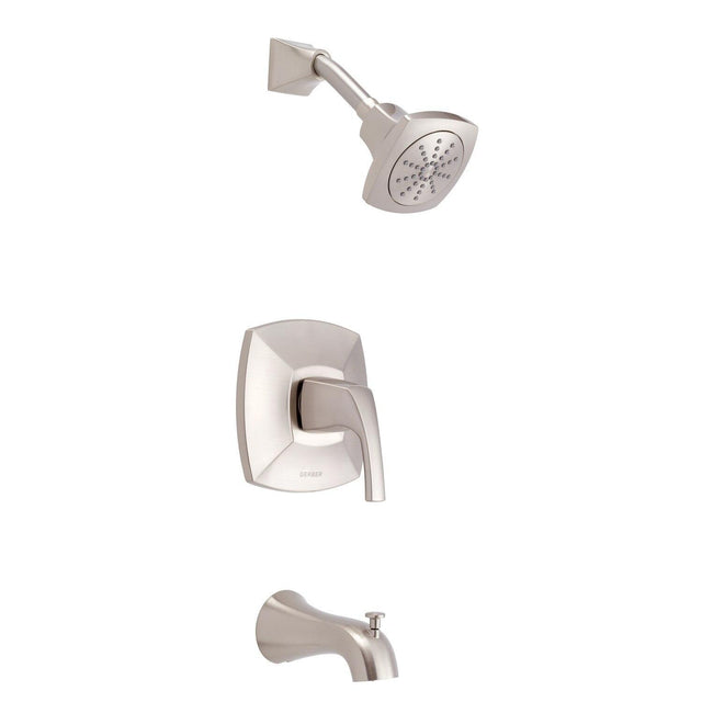 Gerber D502018BBTC Brushed Bronze Vaughn Tub & Shower Trim Kit, 2.0GPM