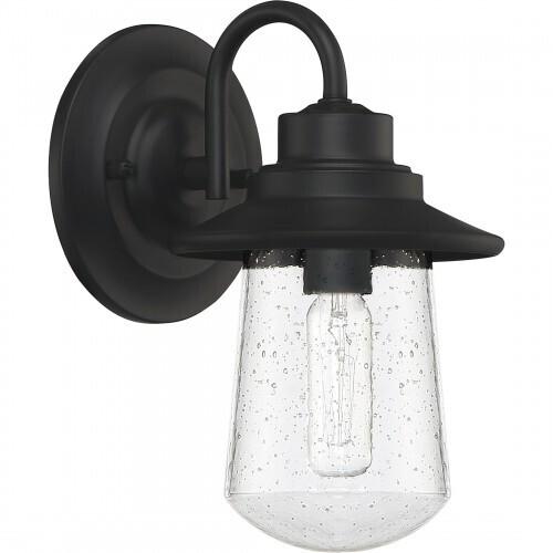 Quoizel RAD8405MBK Radford Outdoor wall 1 light matte black Outdoor Lantern