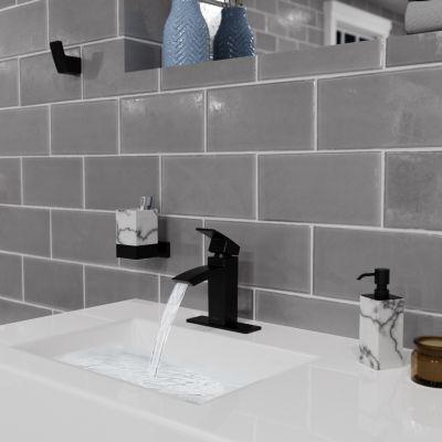 Pfister Black Kenzo Single Control Bath Faucet LG42-DF1B