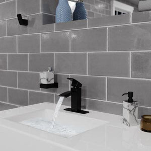 Pfister Black Kenzo Single Control Bath Faucet LG42-DF1B