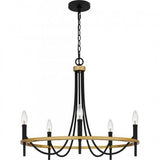 Quoizel LGR5026MBK Legare Chandelier 5 lights matte black Chandelier