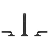 Pfister Matte Black 2-handle 8" Widespread Bathroom Faucet LG49-TNT3B