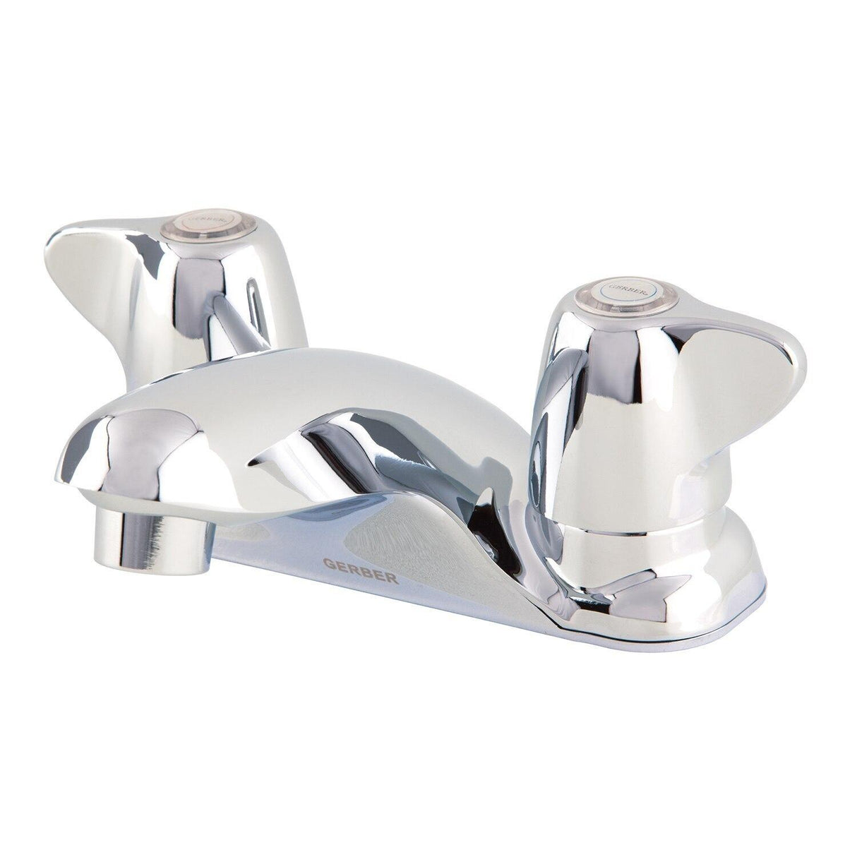 Gerber G0043153 Chrome Maxwell Two Handle Centerset Lavatory Faucet Less Drain 1...