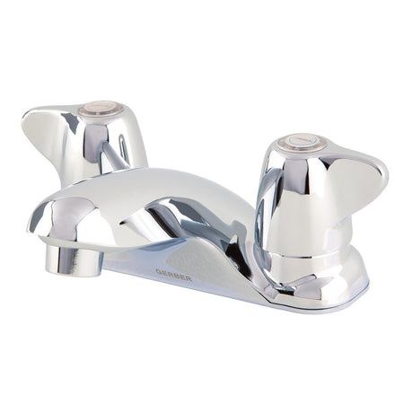 Gerber G0043153 Chrome Maxwell Two Handle Centerset Lavatory Faucet Less Drain 1...