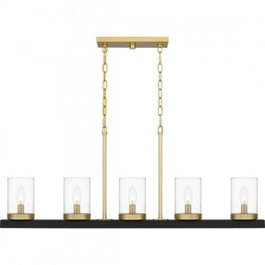 Quoizel GRL539MBK Greeley Island 5 lights matte black Island Light