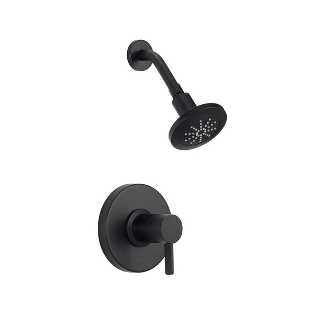 Gerber D501530BSTC Satin Black Amalfi Shower-only Trim Kit, 1.75GPM