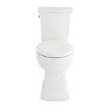 Gerber G0020191 White Hinsdale 1.28 Gpf 12" Rough-in Two-piece Elongated ERGOHEI...