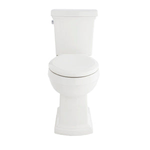 Gerber G0020191 White Hinsdale 1.28 Gpf 12" Rough-in Two-piece Elongated ERGOHEI...