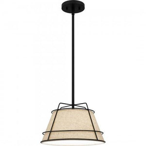 Quoizel QPP5629MBK Quoizel Piccolo Pendant Mini pendant 1 light matte black Mini Pendant