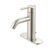 Gerber D225258BN Parma Single Handle Bathroom Faucet With Metal Pop-up Drain - BR...