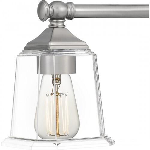 Quoizel NLC8604BN Nicholas Bath 4 light brushed nickel Bath Light