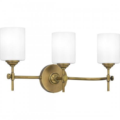 Quoizel ARI8622WS Aria Bath 3 lights weathered brass Bath Light