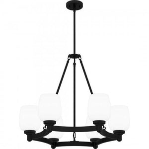 Quoizel PNG5028MBK Penning Chandelier 6 lights matte black Chandelier