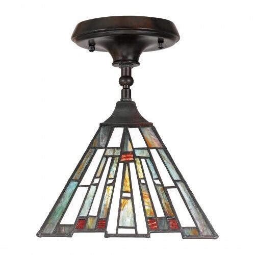 Quoizel TFMK1508VA Maybeck Mini pendant tiffany 1 light valiant bro Mini Pendant