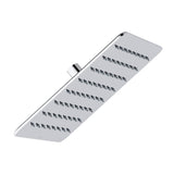 Gerber D460078 Chrome Drench 10" Square Single Function Rain Showerhead, 1.75GPM
