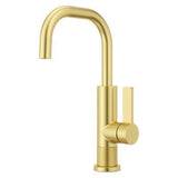 Montay 1-Handle Bar/Prep Kitchen Faucet in Brushed Gold