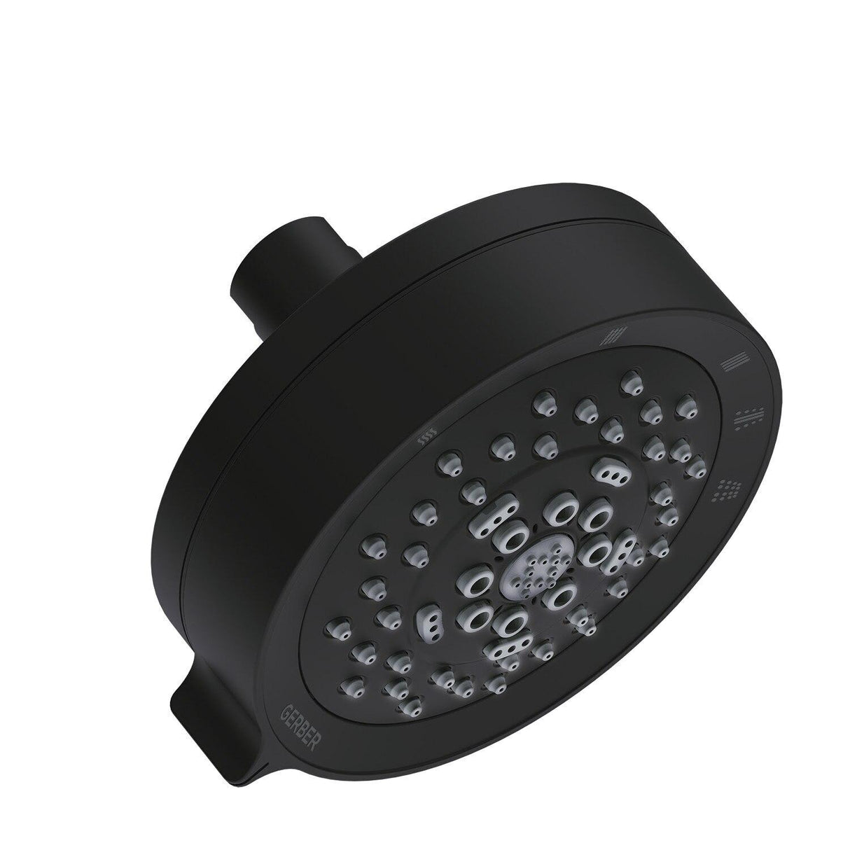 Gerber D460065BN Brushed Nickel Parma 4 1/2" 5-function Showerhead, 1.5GPM
