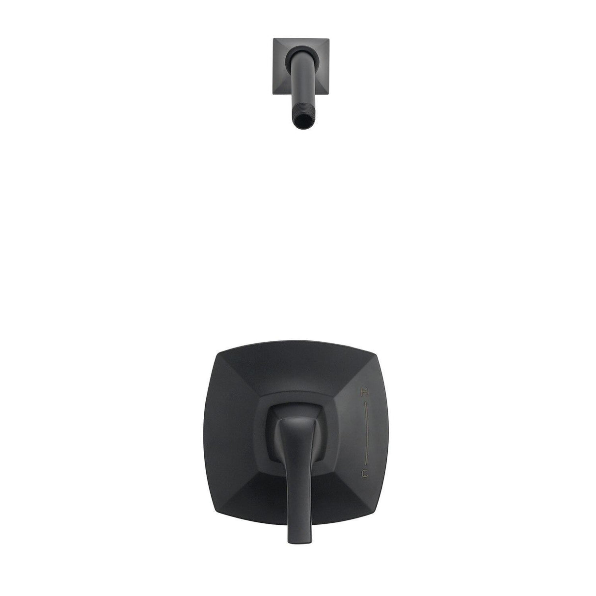 Gerber D500518LSBSTC Satin Black Vaughn Shower-only Trim Kit, Without Showerhead