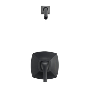 Gerber D500518LSBSTC Satin Black Vaughn Shower-only Trim Kit, Without Showerhead