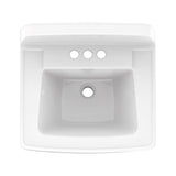 Gerber G0012654 White Monticello II 4" Centers Wall Hung Bathroom Sink