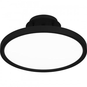 Quoizel OST1815EK Outskirts Semi flush led light earth black Semi-Flush Mount