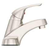 Pfirst Series Single Control 4" Centerset Bathroom Faucet in Brushed Nickel