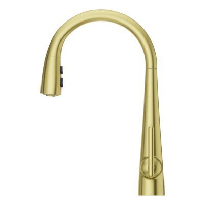 Pfister Brushed Gold 1-handle Pull-down Kitchen Faucet