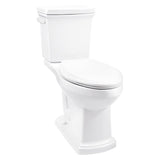 Gerber G0020181 White Hinsdale 1.28 Gpf 12" Rough-in Two-piece Elongated ERGOHEI...