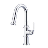 Gerber D150537BB Brushed Bronze Kinzie Single Handle Pull-down Prep Faucet