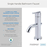 Gerber D236158BB Brushed Bronze Parma Single Handle Lavatory Faucet