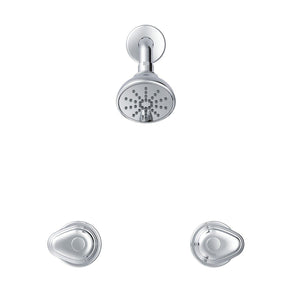 Gerber G0058460 Chrome Hardwater Two Handle Shower Only Fitting
