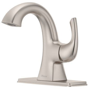 Pfister Brushed Nickel Single Control Bathroom Faucet LG42-BS0K