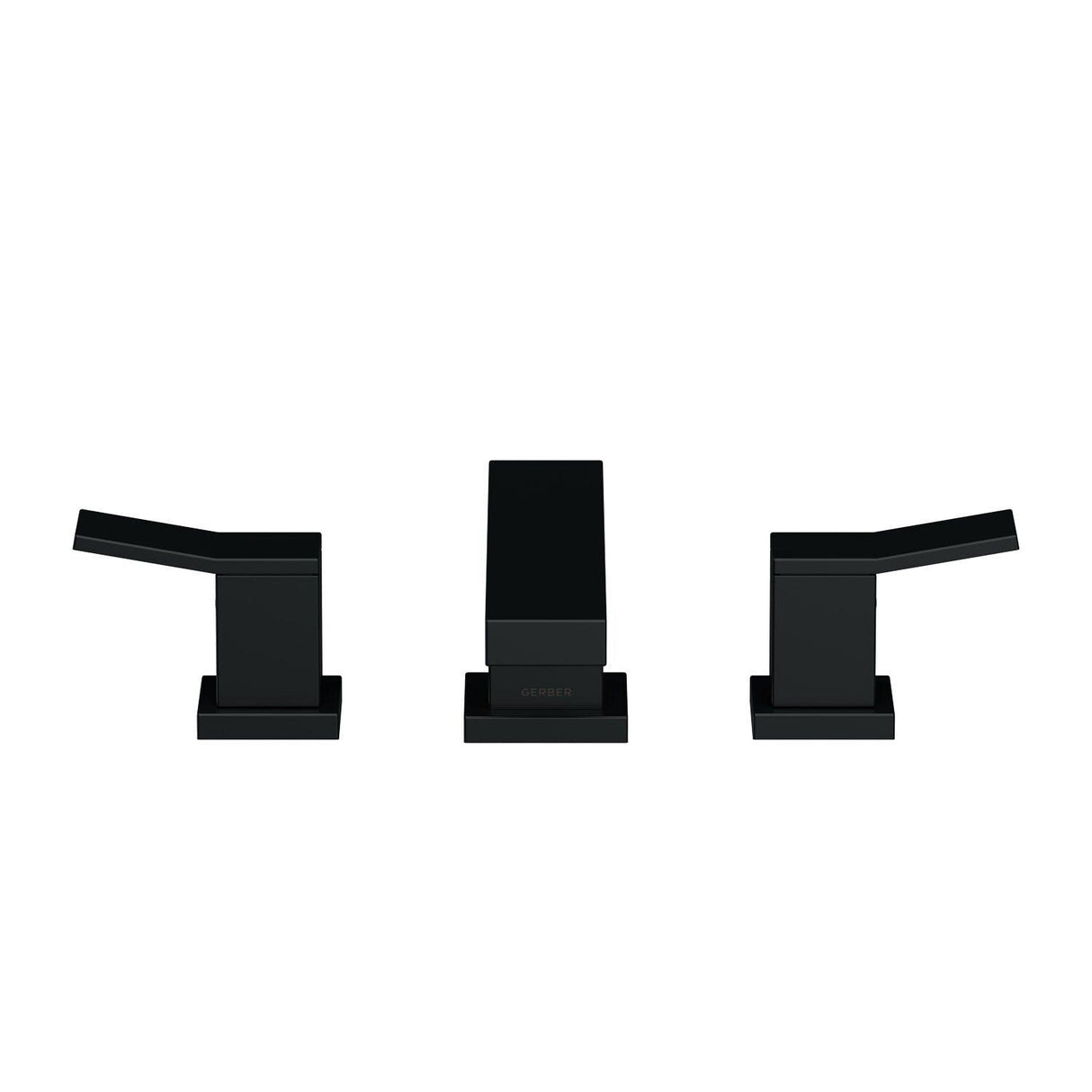 Gerber D300919BST Satin Black Avian Three Piece Roman Tub Trim Kit