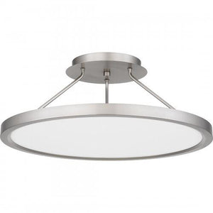 Quoizel OST1820BN Outskirts Semi flush led light brushed nickel Semi-Flush Mount