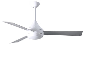 Matthews Fan DA-WH-BS Donaire wet location 3-Blade paddle fan constructed of 316 Marine Grade Stainless Steel