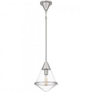 Quoizel QPP6160BN Quoizel Piccolo Pendant Mini pendant 1 light brushed nickel Mini Pendant