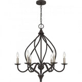 Quoizel DUP5025OZ Dupont Chandelier 6 light old bronze Chandelier