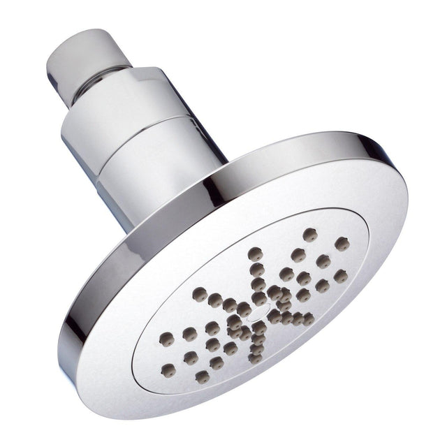Gerber D460058BS Satin Black Mono Chic 4 1/2" Single Function Showerhead, 2.0GPM