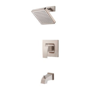 Pfister Brushed Nickel Kenzo 1-handle Tub & Shower, Trim Only LG89-8DFK