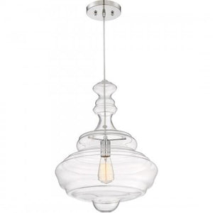 Quoizel QF2046C Morocco Pendant plsh chrm 16"d Pendant