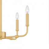 Quoizel ABR5018AB Abner Chandelier  5 light aged brass Chandelier