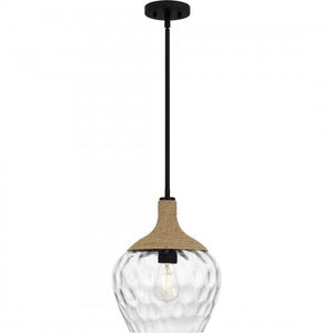 Quoizel QPPC5603MBK Quoizel Piccolo Pendant Mini pendant 1 light matte black Mini Pendant