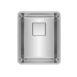 FRANKE PTX110-14 Pescara 15-in. x 18-in. 18 Gauge Stainless Steel Undermount Single Bowl Kitchen Sink - PTX110-14 In Pearl