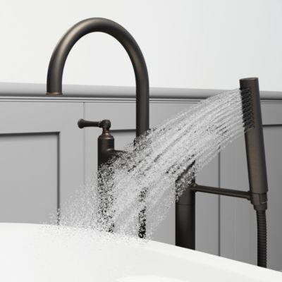Pfister Tuscan Bronze Tisbury Free Standing Tub Filler LG6-1TBY