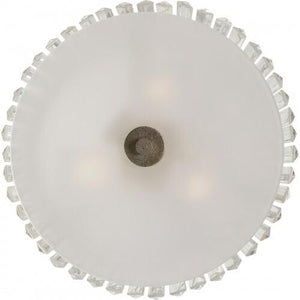 Quoizel MIR1715VG Mirage Semi-flush 15"  vintage gold 3lts Semi-Flush Mount