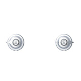 Gerber G004777183 Chrome Classics Two Handle Straight Pattern Trim & COMPRESSI...