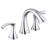Gerber D304222BS Antioch Two Handle Widespread Lavatory Faucet - Satin Black