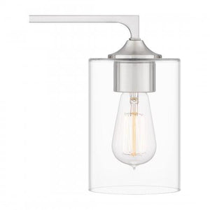 Quoizel PRC8624BN Prescott Bath 3 lights brushed nickel Bath Light