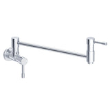 Gerber D205012 Chrome Melrose Wall Mount Pot Filler